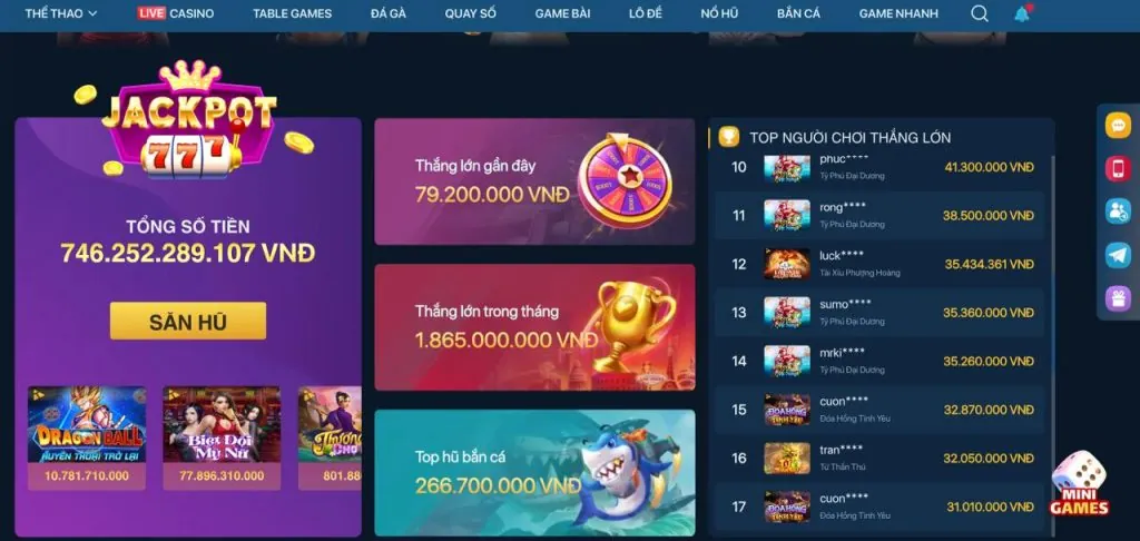 Game nổ hũ cổ điển trái cây